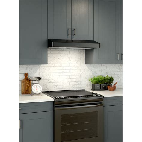 Ten230bl Discontinued Broan® Elite 30 Inch Convertible Under Cabinet Range Hood Black