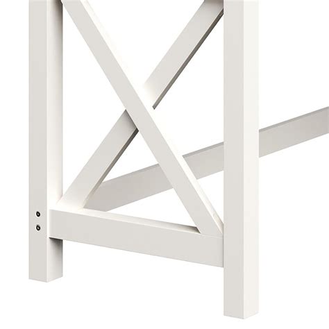 Timberlake L-Shaped Desk in White | NFM