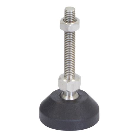 40mm X M8 Levelling Feet Ball Jointed Stainless Steel LVR400850SSS