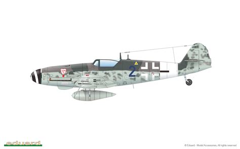 Eduard Messerschmitt Bf 109G 10 ERLA Weekend Edition 1 48