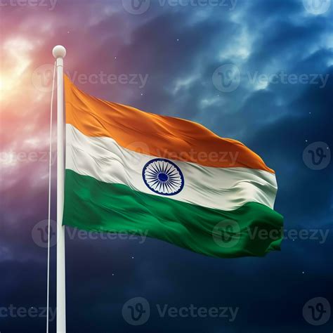 Happy Independence day India, Indian Flag Waving, Indian Flag in ...