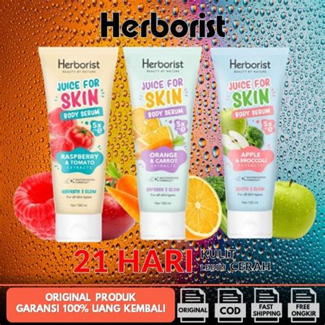 Herborist Juice For Skin Body Serum Ml Original Lotion Extracts Buah