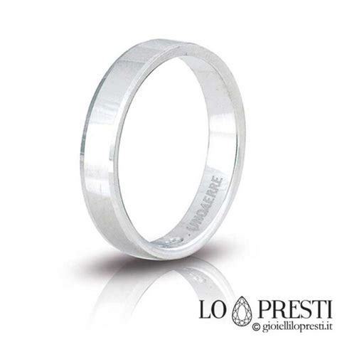 Anello Fedina Ring Unoaerre Uomo Donna In Argento 925