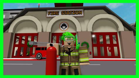 I BECAME A FIREFIGHTER IN BROOKHAVEN RP Roblox YouTube