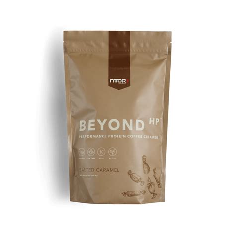 Salted Caramel Performance Protein Creamer – Alpha Coffee