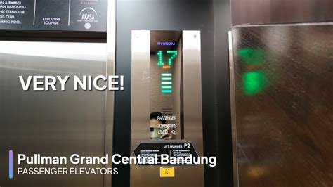 Very Nice Hyundai Elevators Pullman Grand Central Bandung Youtube