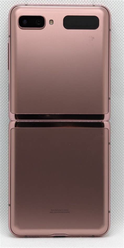 Samsung Galaxy Z Flip 5G SM F707U 256GB Bronze Please Read