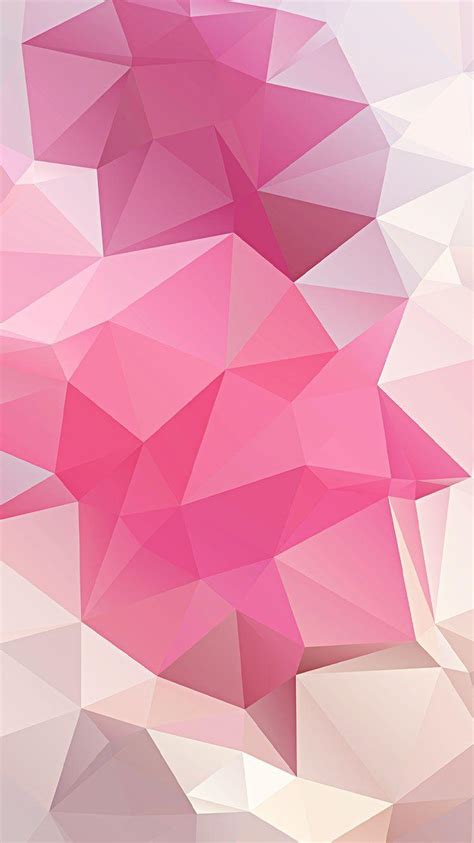 Pink Polygon Wallpapers Top Free Pink Polygon Backgrounds Wallpaperaccess