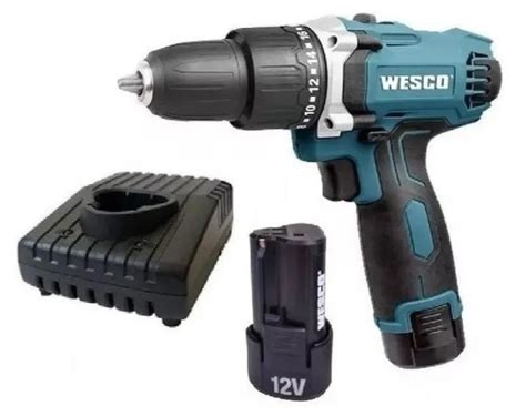 Parafusadeira Furadeira De Impacto 12V Wesco WS2547 MadeiraMadeira