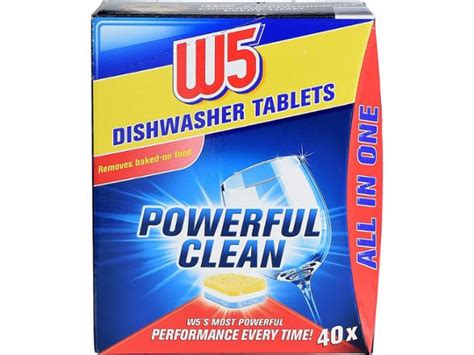 Lidl W5 All in One dishwasher tablet review - Which?