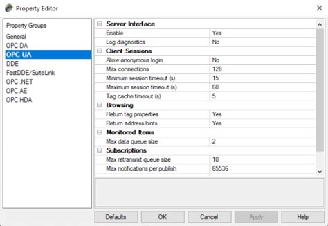 Manage Opc Ua Endpoint And Security Settings