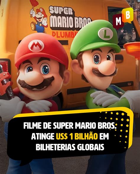 Mangás Brasil on Twitter O filme de Super Mario Bros atingiu uma