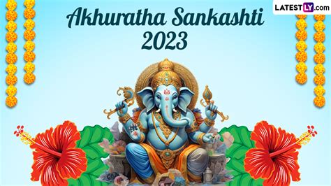 Festivals Events News When Is Akhuratha Sankashti 2023 Know Date