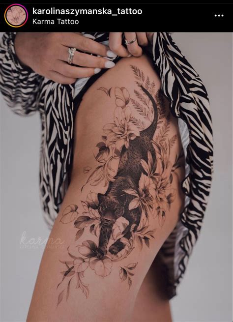 Pin By Ilona Lioness On Tattoo Obsession Hip Tattoos Women Thigh