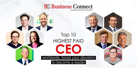 Top 10 Highest Paid Ceo In The World 2023 2024 Most Paid Ceos