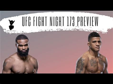 UFC Fight Night 173 Woodley Vs Burns Preview And Picks Main Card