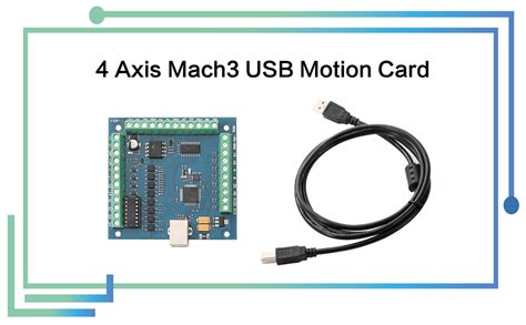 Rattmmotor Mach3 Usb Cnc Controller Board 4 Axis Cnc Motion Control