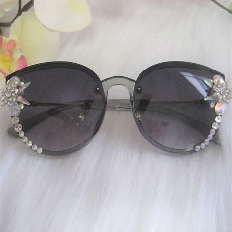 Rhinestone Eyewear Etsy