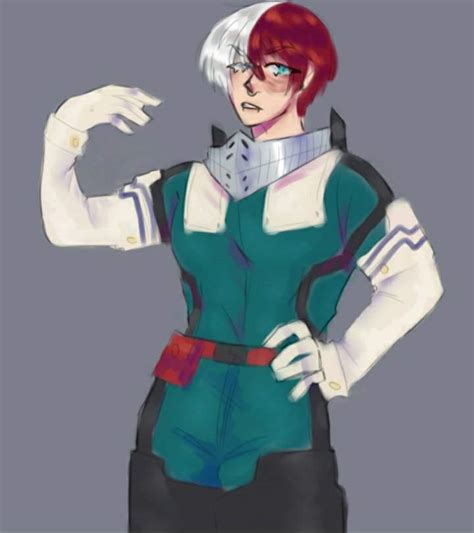 Todoroki In Dekus Hero Costume ☕︎︎mha Roleplay☕︎︎ Amino