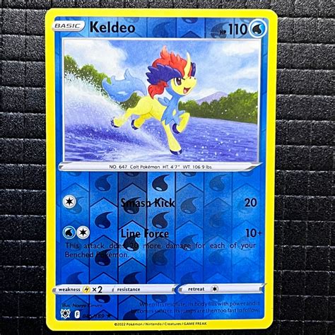 Keldeo 45 189 Astral Radiance Pokemon Reverse Holo Rare Card EBay