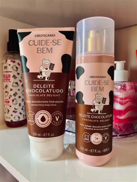 Combo Cuide Se Bem Deleite Chocolatudo Lo O Corporal Ml Body