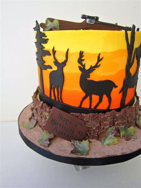 23 Awesome Image Of Hunting Birthday Cakes