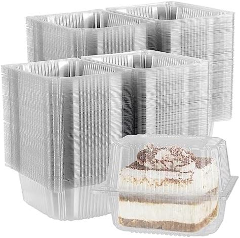 Maridergo 50 Pieces Single Individual Cake Slice Boxes 4 2 Inch