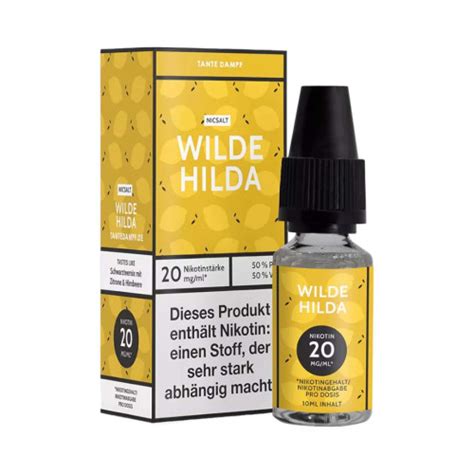 Wilde Hilda Nicsalt Liquid By Tante Dampf Ml Mg Jetzt Kaufen