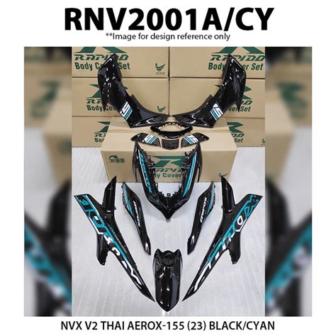 Rapido Cover Set Assembly Nvx V Thai Aerox Sticker Tanam