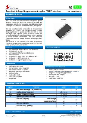 Lcda C Datasheet Pdf Socay Electornics Co Ltd