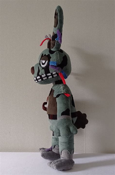 Springtrap Animatronic Fnaf Cm Plush Toy Five Etsy