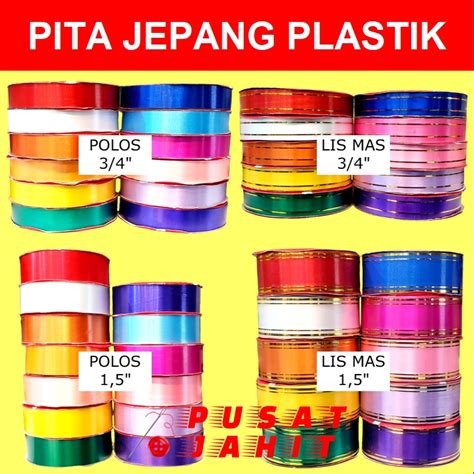 Jual Pita Jepang Plastik Pita Ketupat Shopee Indonesia