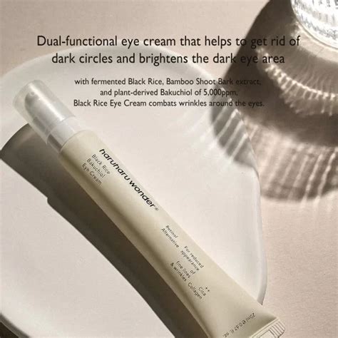 Eye Cream Haruharu Black Rice Bakuchiol Eye Cream Ml