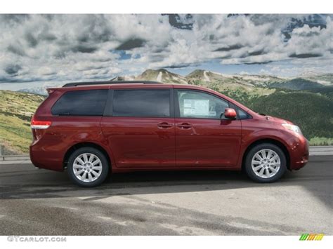 Salsa Red Pearl 2012 Toyota Sienna Xle Awd Exterior Photo 59987856