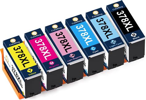 Colorking Xl Cartucce D Inchiostro Sostitutive Per Epson