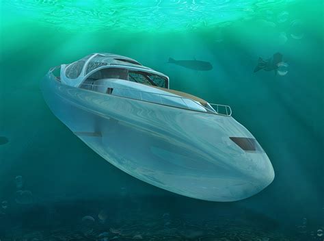 Insane Carapace Superyacht Doubles As A Functional Submarine That Can