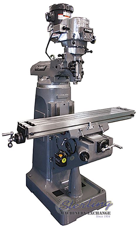 Brand New Bridgeporthardinge Series Standard Vertical Milling Machine