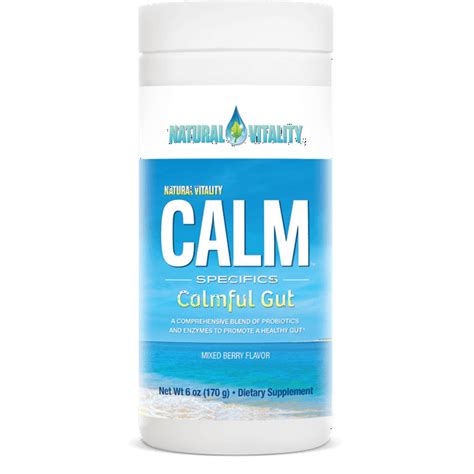 Natural Vitality Natural Calm Specifics Calmful Gut - Mixed Berry 6 oz ...