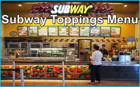 Subway Menu Prices