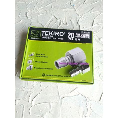 Jual Tekiro Pf Quick Coupler Kopler Nepel Selang Kompresor Pf