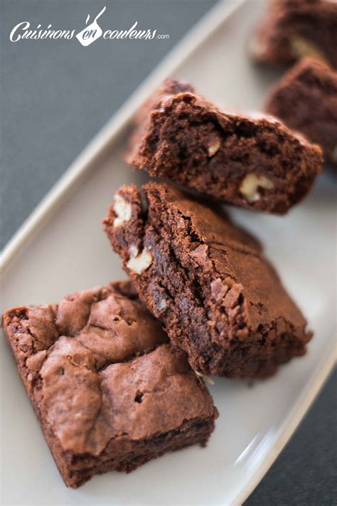 Brownie aux noix de pécan Cuisinons En Couleurs