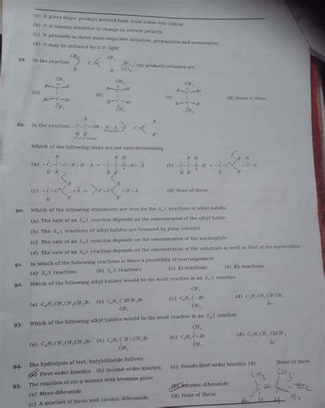 The reaction of cis-2-butene with bromine gives | Filo