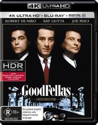 GoodFellas 4K Blu Ray 4K Ultra HD Blu Ray Australia