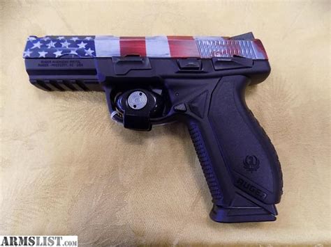 Armslist For Sale Ruger American 9mm Pistol Custom Cerakote Ruger American Flag