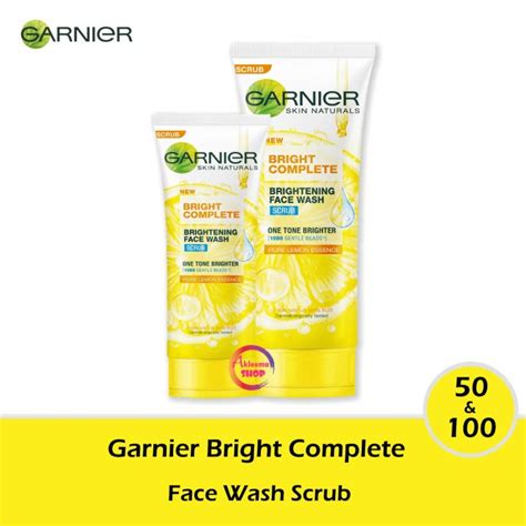 Garnier Light Complete White Speed Scrub Lazada Indonesia