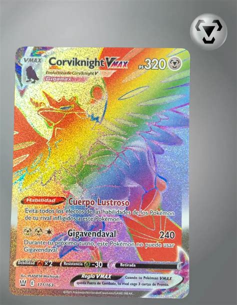 Corviknight Vmax 171 163 Darkness Ablaze TCG Coleccionistas