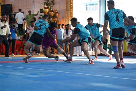 Haryana Shines On Day Of The Th Senior National Kabaddi Championship