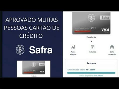 Banco safra aprovado conta e cartão de crédito para muitos clientes