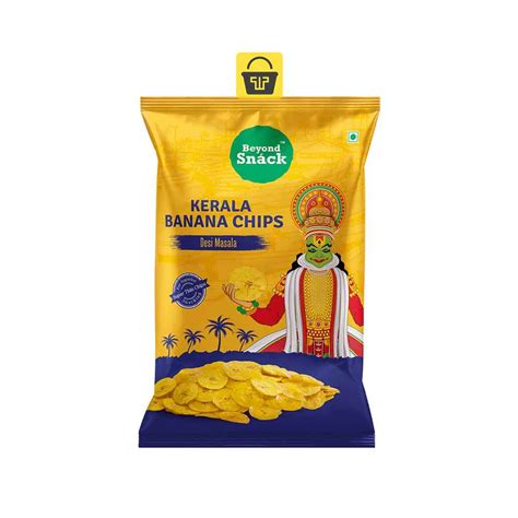 Beyond Snáck Kerala Banana Chips Desi Masala 75g Town Tokri