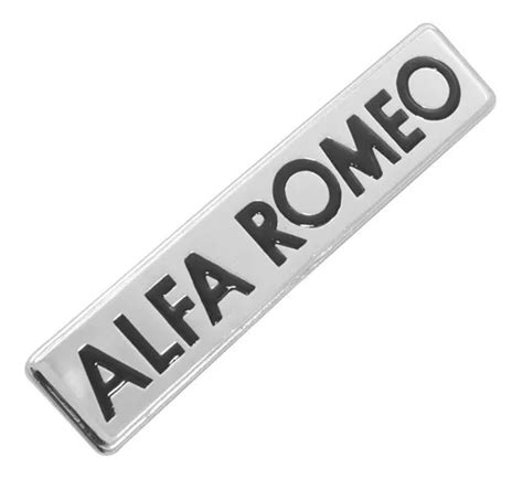 Emblema Cromado Tampa Traseira Porta Malas Alfa Romeo Frete Gr Tis